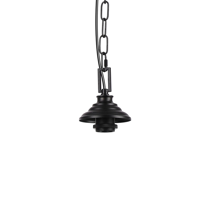 Load image into Gallery viewer, C-Lighting Nash 11cm Single Pendant (FRAME ONLY), 1 x E27, Matt Black - 61575
