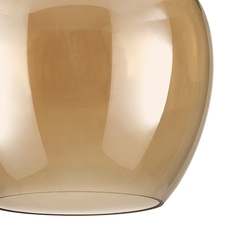 Load image into Gallery viewer, C-Lighting Budapest 180mm x 170mm Amber Plated Wine Glass  Shade - 60711
