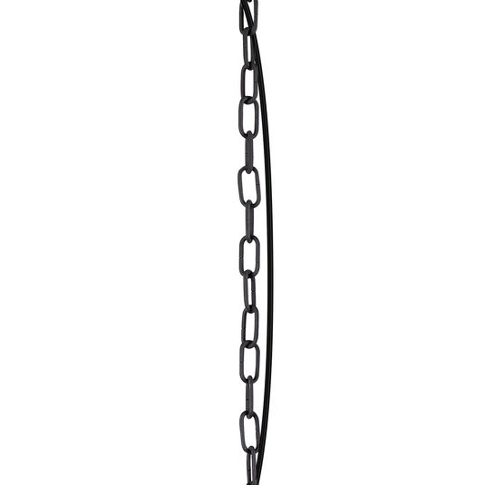 C-Lighting Nash 11cm Single Pendant (FRAME ONLY), 1 x E27, Graphite - 61576