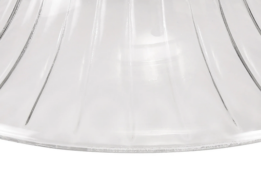 C-Lighting Kirby Bell 30cm Clear Glass Lampshade - 29333