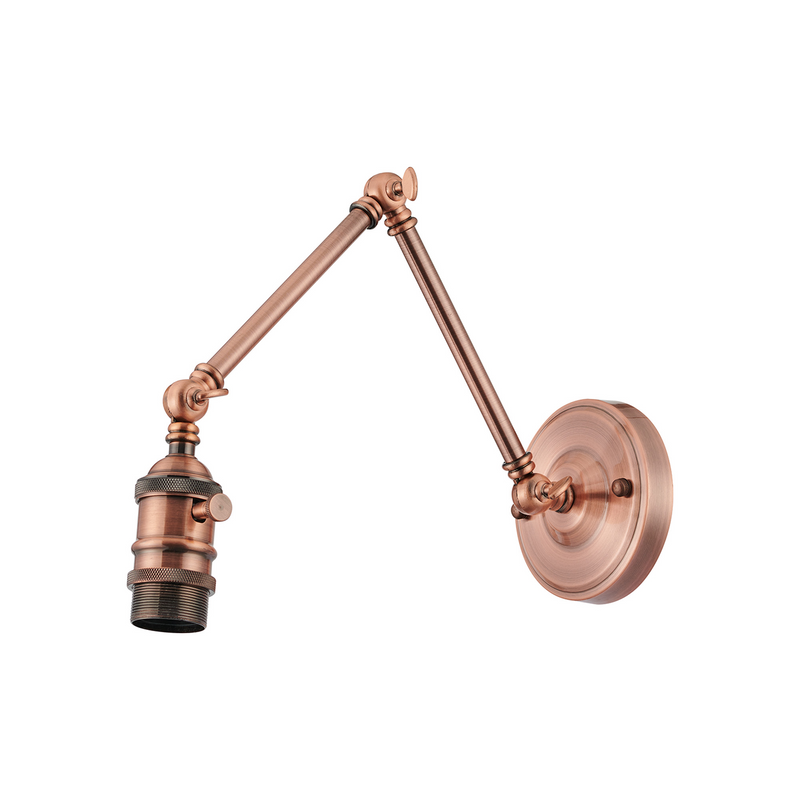 Load image into Gallery viewer, C-Lighting Ariel Adjustable Wall Lamp, 1 x E27, Antique Copper - 60759
