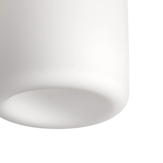 C-Lighting Budapest 180mm x 300mm Opal Cylinder Glass  Shade - 61613