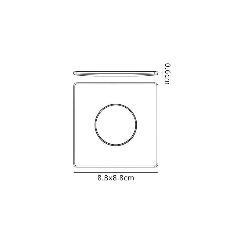 Load image into Gallery viewer, C-Lighting Molly 4/6/8W, Triac Dimmable 4CCT LED Fire Rated Downlight, White Square Fixed - 72988
