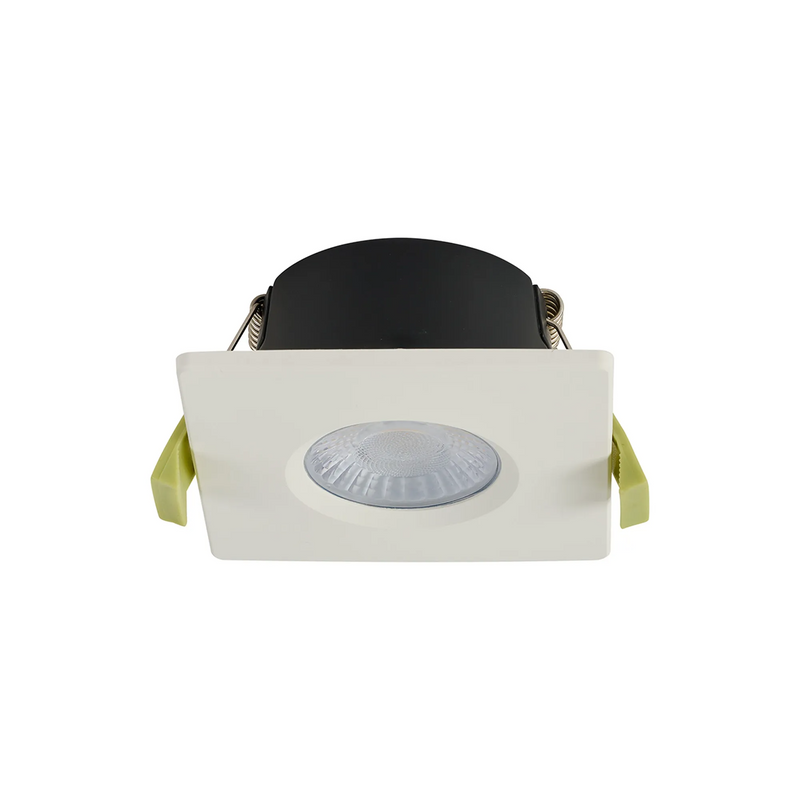 Load image into Gallery viewer, C-Lighting Molly 4/6/8W, Triac Dimmable 4CCT LED Fire Rated Downlight, White Square Fixed - 72988
