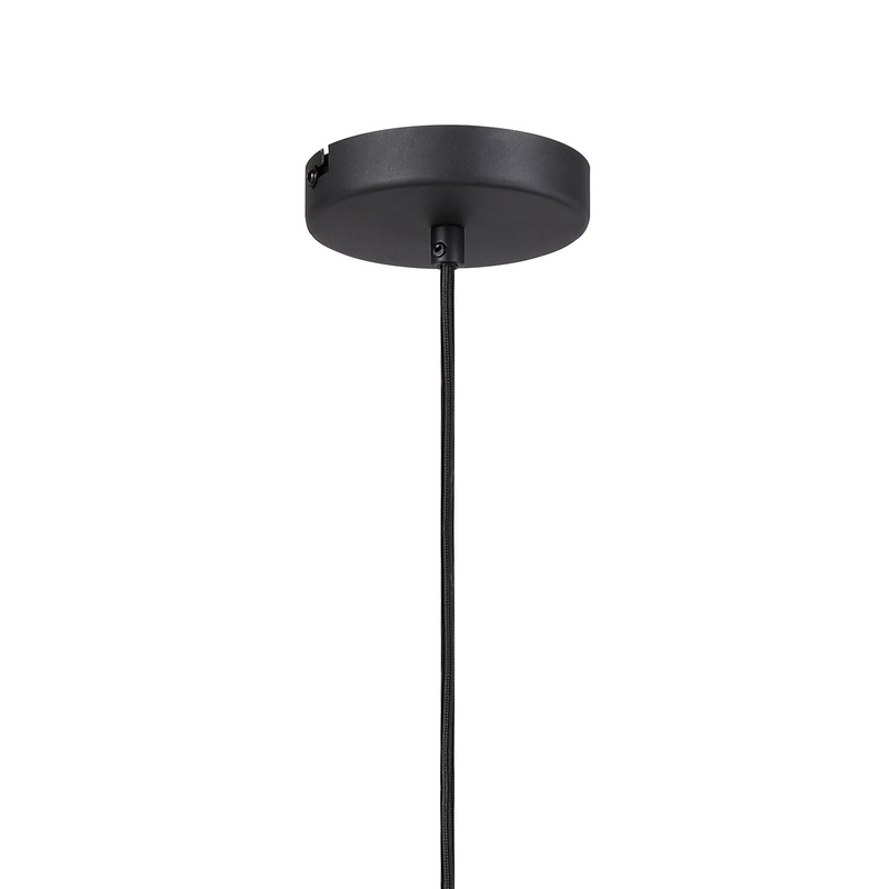 Load image into Gallery viewer, C-Lighting Hektor Single Pendant With 16cm x 14cm Shade, 1 Light E27, Sand Black/Black/Gold Metal Shade - 59683
