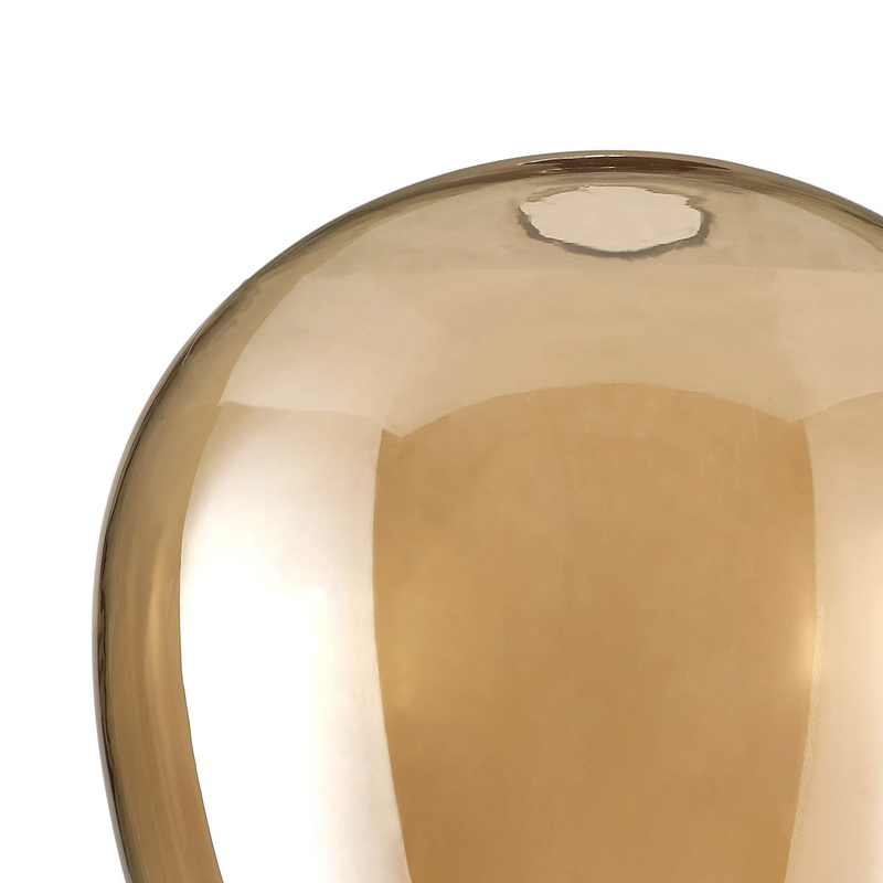 Load image into Gallery viewer, C-Lighting Budapest 250mm x 270mm Amber Plated Wine Glass  Shade - 60703
