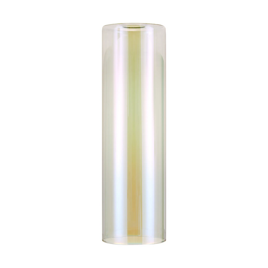 C-Lighting Budapest 120mm x 400mm Iridescent Cylinder Glass Shade - 61983