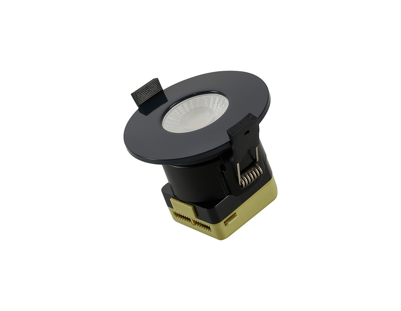 Load image into Gallery viewer, C-Lighting Vauxhall 8W Dimmable CCT LED Fire Rated Downlight Navy Fascia IP65 - 61725
