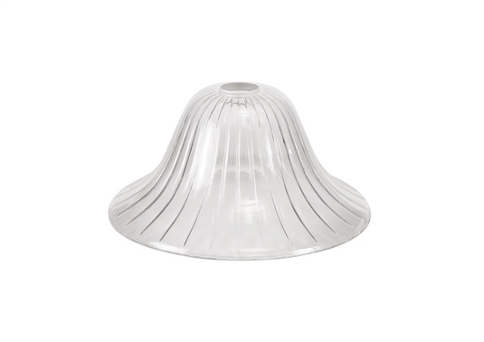 C-Lighting Kirby Bell 30cm Clear Glass Lampshade - 29333