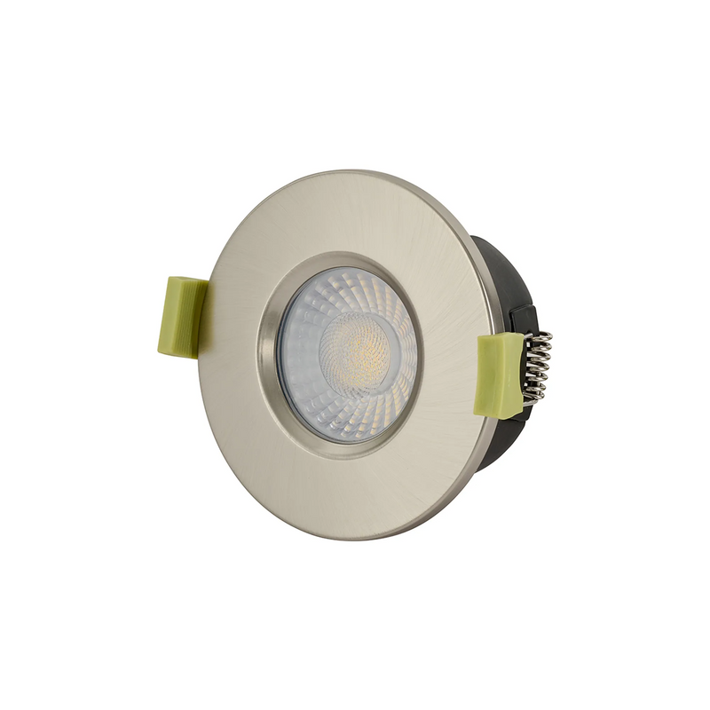 Load image into Gallery viewer, C-Lighting Molly 4/6/8W, Triac Dimmable 4CCT LED Fire Rated Downlight, Satin Nickel Round Fixed - 72978
