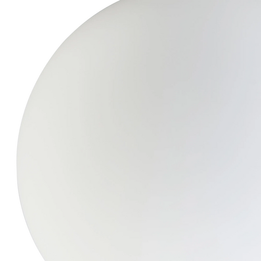 C-Lighting Budapest 200mm x 180mm Open Mouth Round Opal Globe Glass Shade - 61590