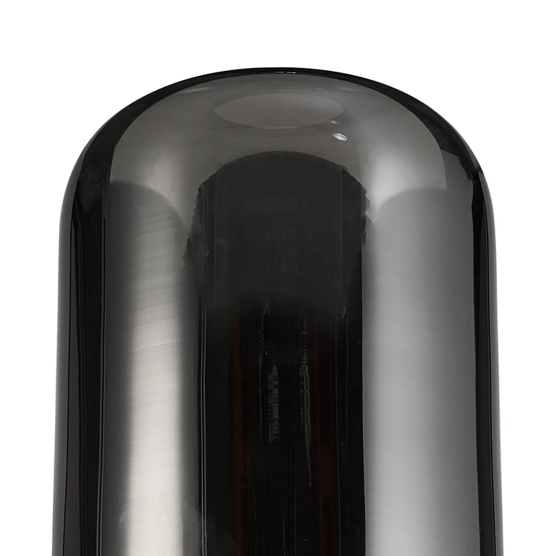 Load image into Gallery viewer, C-Lighting Budapest 180mm x 300mm Chrome Plated Cylinder Glass  Shade - 61624

