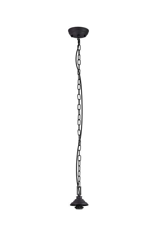 C-Lighting Nash 11cm Single Pendant (FRAME ONLY), 1 x E27, Graphite - 61576