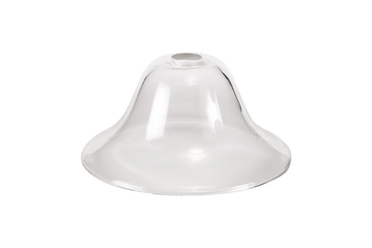 C-Lighting Kirby Smooth Bell 30cm Clear Glass Lampshade - 29344