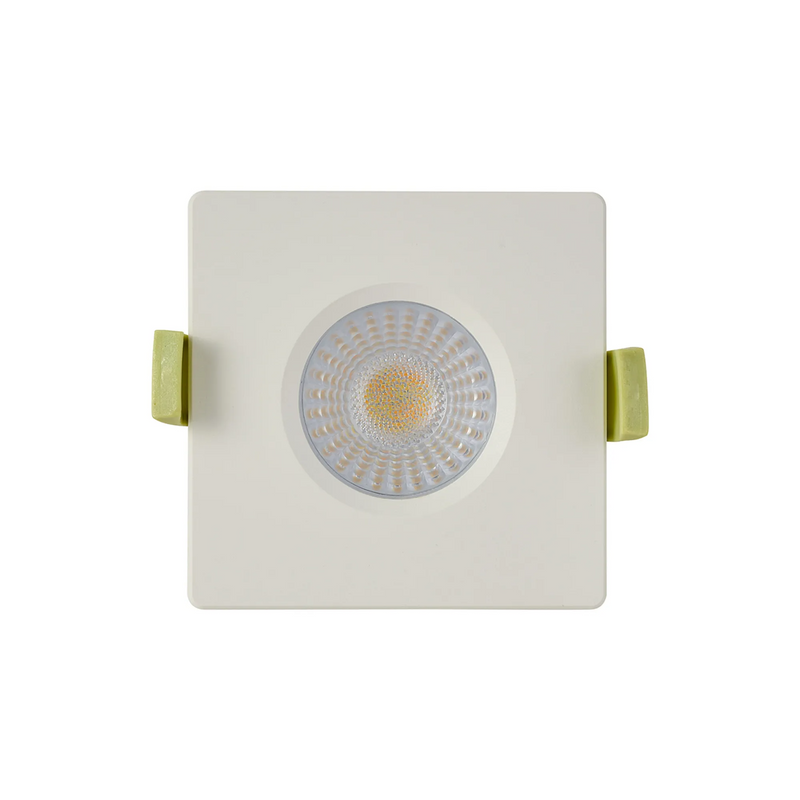 Load image into Gallery viewer, C-Lighting Molly 4/6/8W, Triac Dimmable 4CCT LED Fire Rated Downlight, White Square Fixed - 72988
