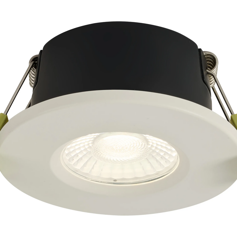 Load image into Gallery viewer, C-Lighting Molly 4/6/8W, Triac Dimmable 4CCT LED Fire Rated Downlight, White Round Fixed - 72976
