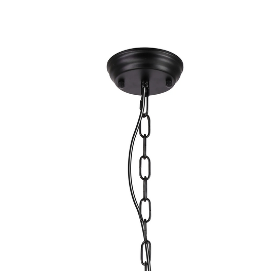 C-Lighting Nash 11cm Single Pendant (FRAME ONLY), 1 x E27, Matt Black - 61575