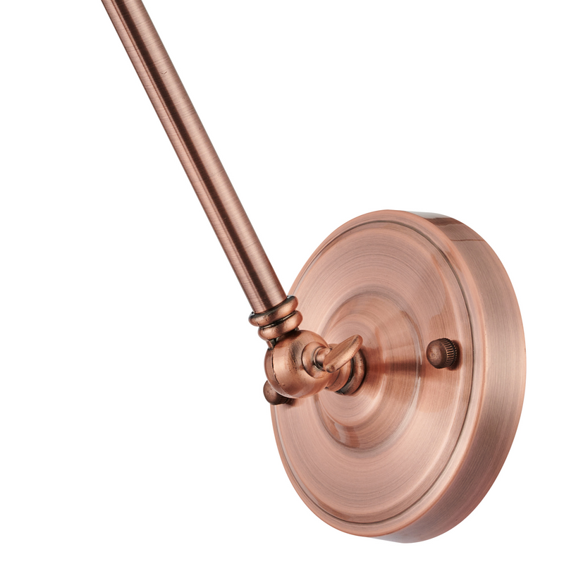 Load image into Gallery viewer, C-Lighting Ariel Adjustable Wall Lamp, 1 x E27, Antique Copper - 60759
