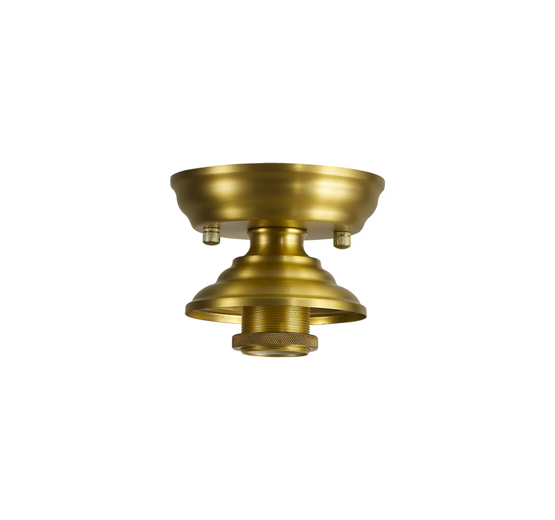 Load image into Gallery viewer, C-Lighting Nash 13cm Flush Ceiling Light (FRAME ONLY), Satin Gold - 42467
