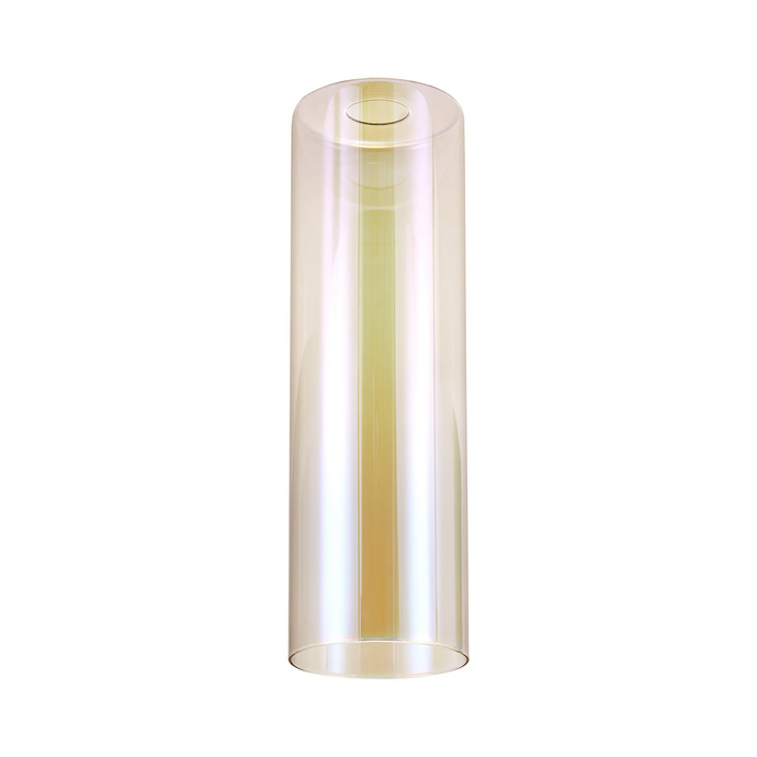 C-Lighting Budapest 120mm x 400mm Iridescent Cylinder Glass Shade - 61983