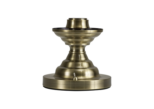 C-Lighting Nash Table Lamp (FRAME ONLY), 1 x E27, Antique Brass - 42461
