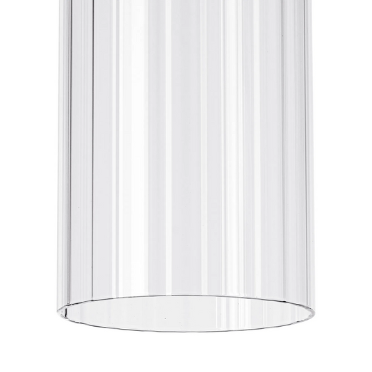 C-Lighting Budapest 120mm x 200mm Clear Cylinder Glass Shade -