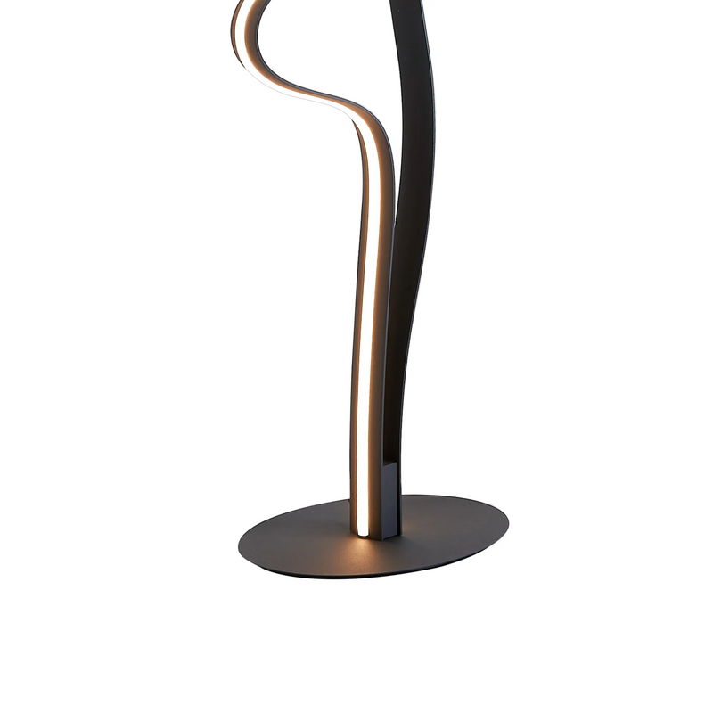 Load image into Gallery viewer, C-Lighting Pulsation Dimmable Floor Lamp, 1 x 45W LED, 3000K, 3000lm, Dark Grey - 61967
