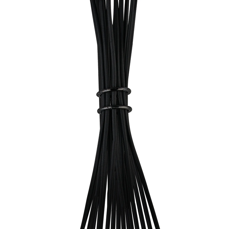 Load image into Gallery viewer, C-Lighting Budapest Satin Black 13 Light E27 2m Cluster Pendant (FRAME ONLY) Suitable For A Vast Selection Of Glass Shades - 61660
