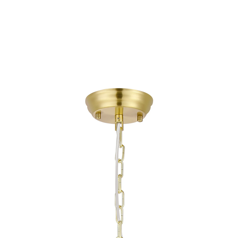 Load image into Gallery viewer, C-Lighting Nash 11cm Single Pendant (FRAME ONLY), 1 x E27, Satin Gold - 61579
