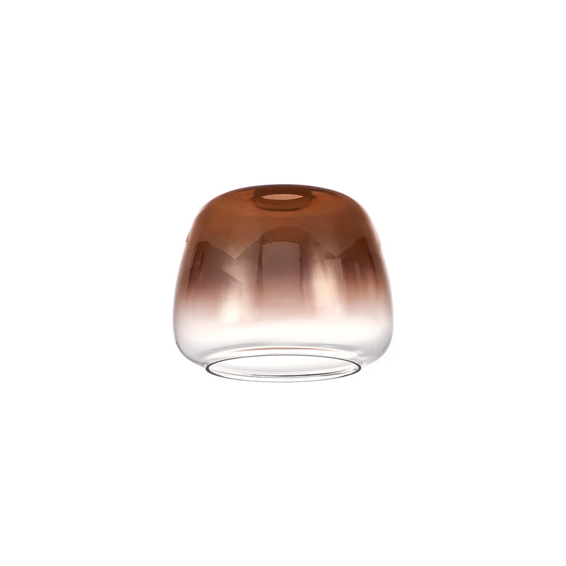 Load image into Gallery viewer, C-Lighting Chisel 2 18x14cm Trapezium Glass, Copper/Clear - 60729
