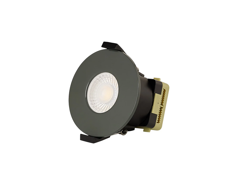 Load image into Gallery viewer, C-Lighting Vauxhall 8W Dimmable CCT LED Fire Rated Downlight Charcoal Fascia IP65 - 61716
