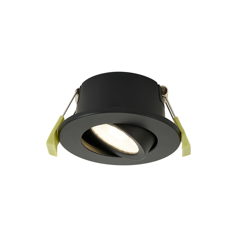 Load image into Gallery viewer, C-Lighting Molly 4/6/8W, Triac Dimmable 4CCT LED Fire Rated Downlight, Black Round Adjustable - 72980
