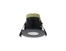 Load image into Gallery viewer, C-Lighting Vauxhall 8W Dimmable CCT LED Fire Rated Downlight Navy Fascia IP65 - 61725
