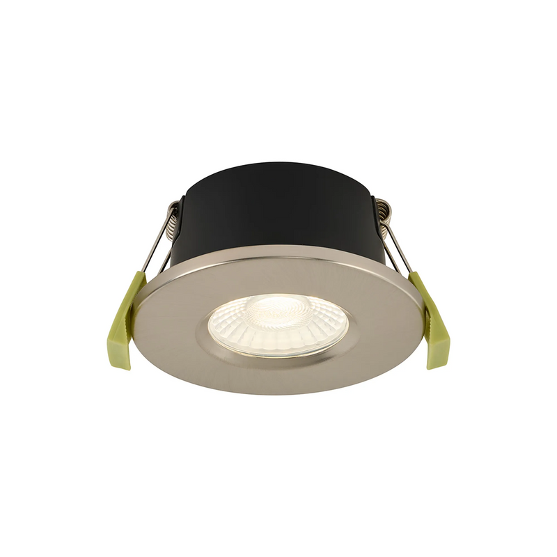 Load image into Gallery viewer, C-Lighting Molly 4/6/8W, Triac Dimmable 4CCT LED Fire Rated Downlight, Satin Nickel Round Fixed - 72978
