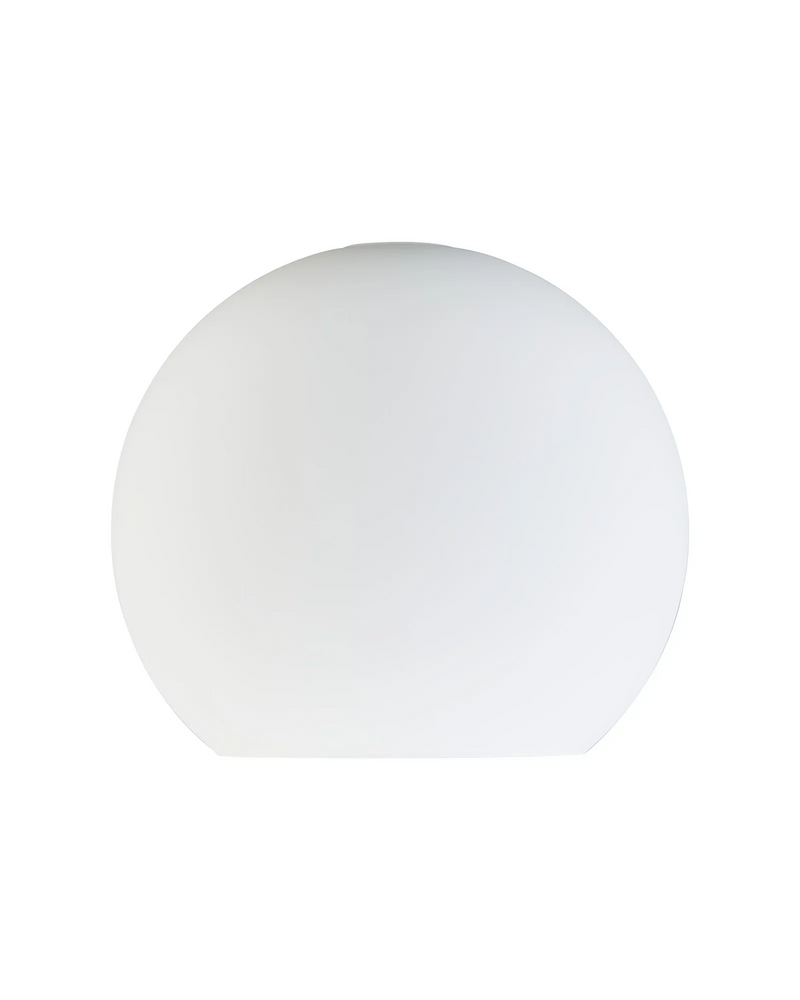 Load image into Gallery viewer, C-Lighting Budapest 250mm x 225mm  Open Mouth Round Opal Globe Glass Shade - 61610
