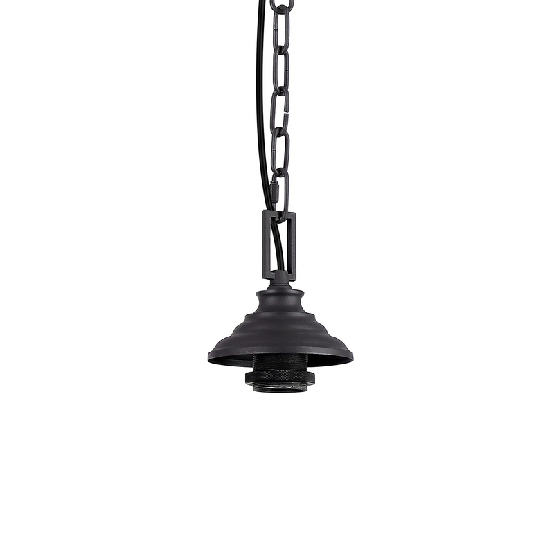 Load image into Gallery viewer, C-Lighting Nash 11cm Single Pendant (FRAME ONLY), 1 x E27, Graphite - 61576
