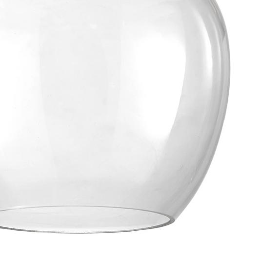 C-Lighting Budapest 180mm x 170mm Clear Wine Glass  Shade - 60709