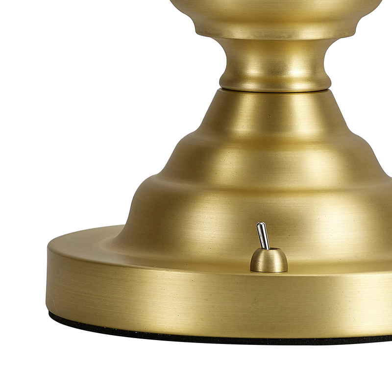 Load image into Gallery viewer, C-Lighting Nash Table Lamp (FRAME ONLY), 1 x E27, Satin Gold - 42464
