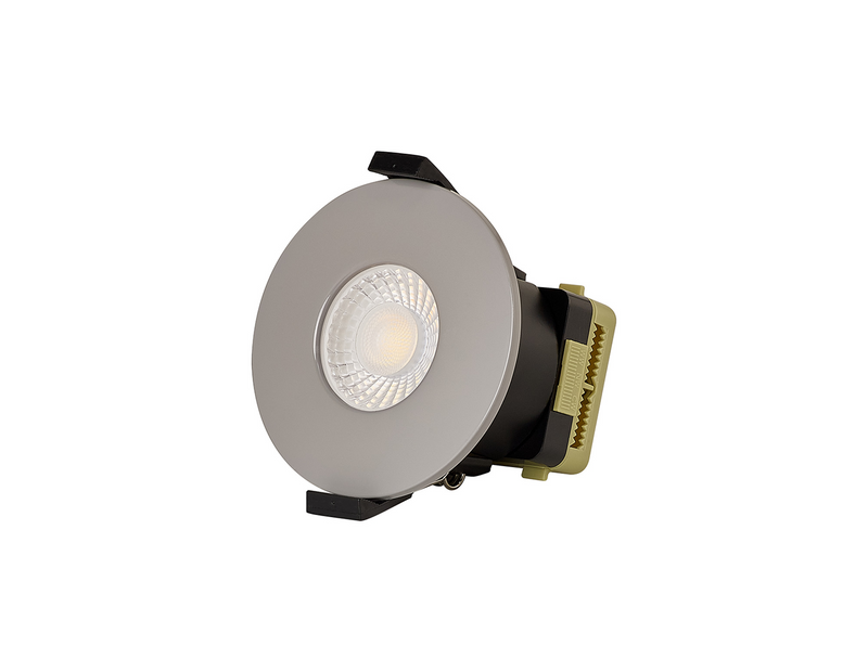 Load image into Gallery viewer, C-Lighting Vauxhall 8W Dimmable CCT LED Fire Rated Downlight Light Grey Fascia IP65 - 61722
