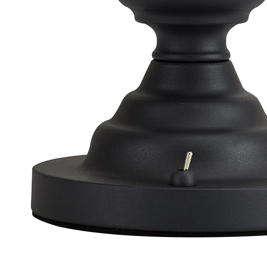 C-Lighting Nash Table Lamp (FRAME ONLY), 1 x E27, Graphite - 42460
