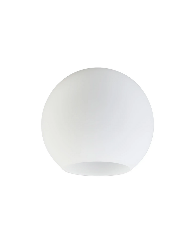 Load image into Gallery viewer, C-Lighting Budapest 200mm x 180mm Open Mouth Round Opal Globe Glass Shade - 61590
