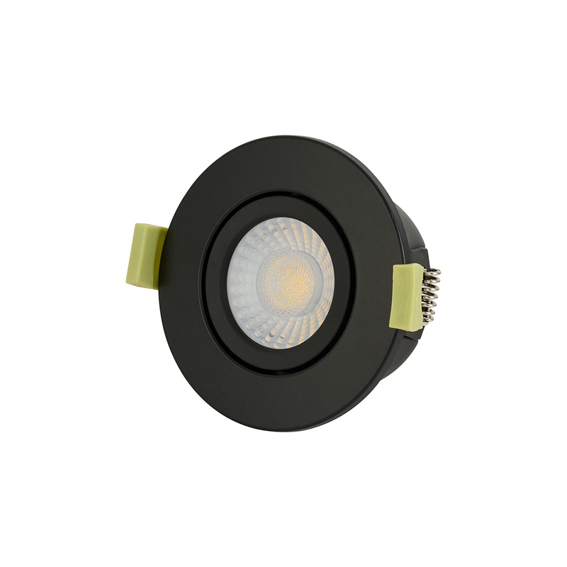 Load image into Gallery viewer, C-Lighting Molly 4/6/8W, Triac Dimmable 4CCT LED Fire Rated Downlight, Black Round Adjustable - 72980
