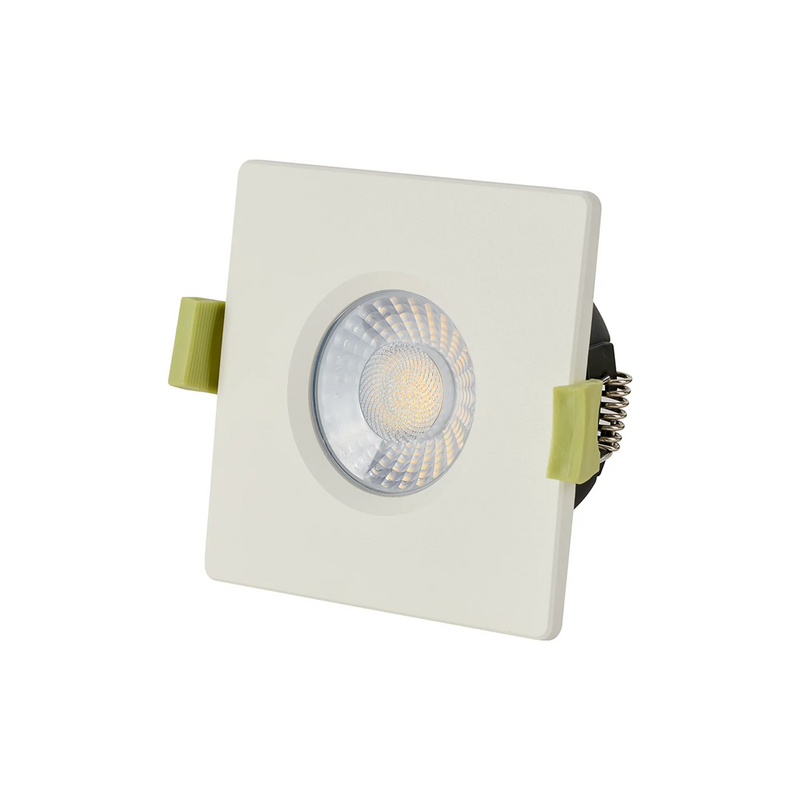 Load image into Gallery viewer, C-Lighting Molly 4/6/8W, Triac Dimmable 4CCT LED Fire Rated Downlight, White Square Fixed - 72988
