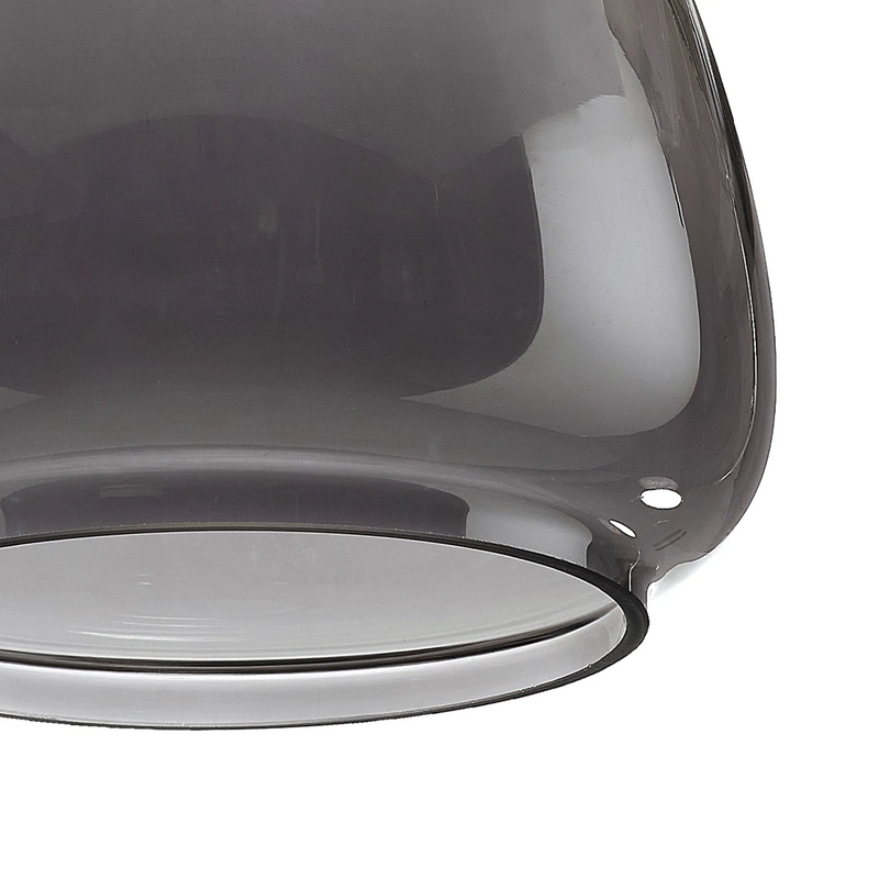 Load image into Gallery viewer, C-Lighting Budapest 160mm x 140mm Smoke Plated Jar Glass Shade  - 60263
