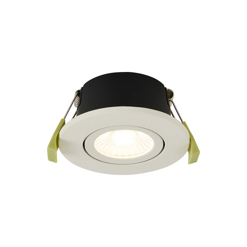 Load image into Gallery viewer, C-Lighting Molly 4/6/8W, Triac Dimmable 4CCT LED Fire Rated Downlight, White Round Adjustable - 72983
