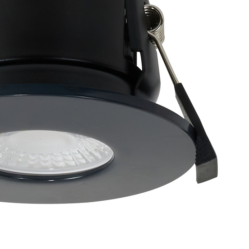 Load image into Gallery viewer, C-Lighting Vauxhall 8W Dimmable CCT LED Fire Rated Downlight Navy Fascia IP65 - 61725
