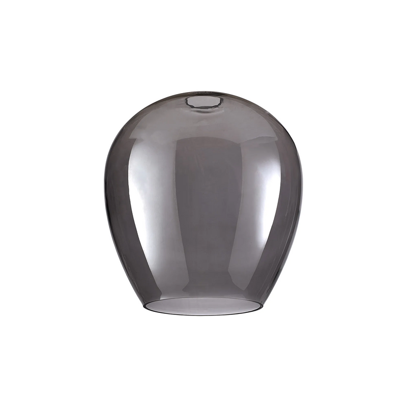 Load image into Gallery viewer, C-Lighting Budapest 250mm x 270mm Smoke Plated Wine Glass  Shade - 60706
