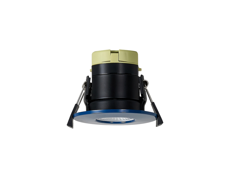 Load image into Gallery viewer, C-Lighting Vauxhall 8W Dimmable CCT LED Fire Rated Downlight Ocean Blue Fascia IP65 - 61726
