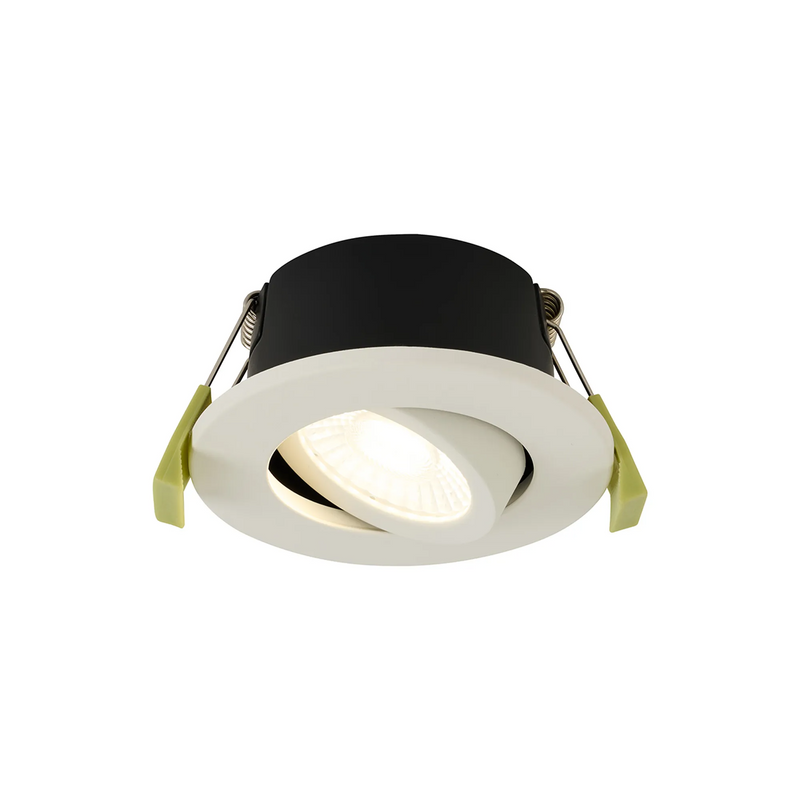 Load image into Gallery viewer, C-Lighting Molly 4/6/8W, Triac Dimmable 4CCT LED Fire Rated Downlight, White Round Adjustable - 72983
