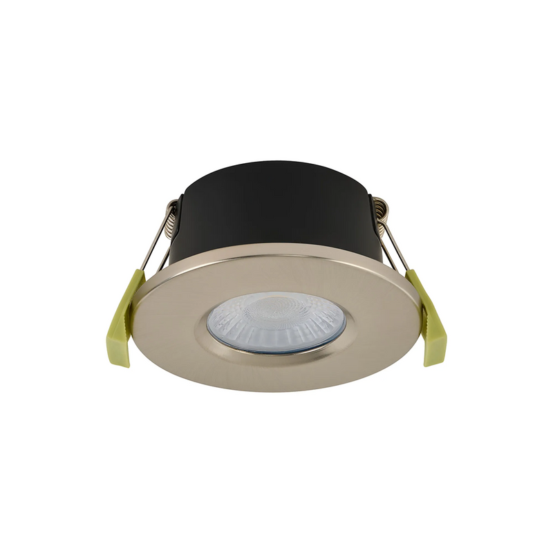 Load image into Gallery viewer, C-Lighting Molly 4/6/8W, Triac Dimmable 4CCT LED Fire Rated Downlight, Satin Nickel Round Fixed - 72978

